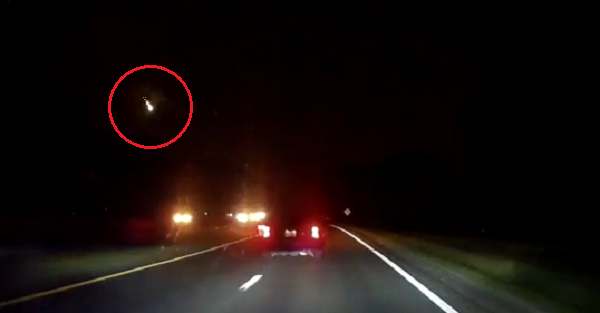 'Fireball' in the Sky Caught on Tape
