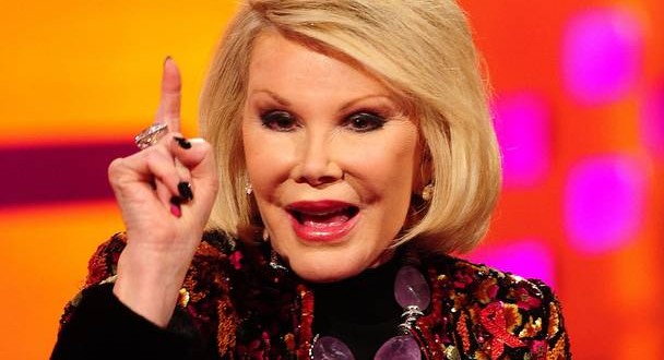 Joan Rivers Defends Israel in Fiery Rant