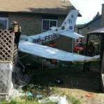Pilot crash-lands plane into Quebec yard