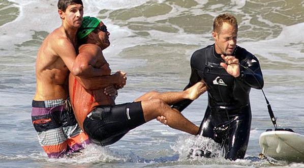 Shark attacks swimmer off California coast (Video)