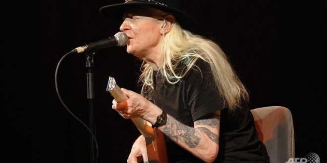 US Blues legend Johnny Winter found dead in Swiss hotel