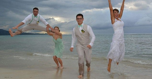 Tyler Foster : Groomsman kicks bridesmaid (Photo)