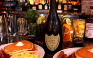 Denny's diner offers $300 breakfast complete with Dom Perignon
