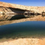 Gafsa Beach : 'Lake' appears in middle of Tunisian desert
