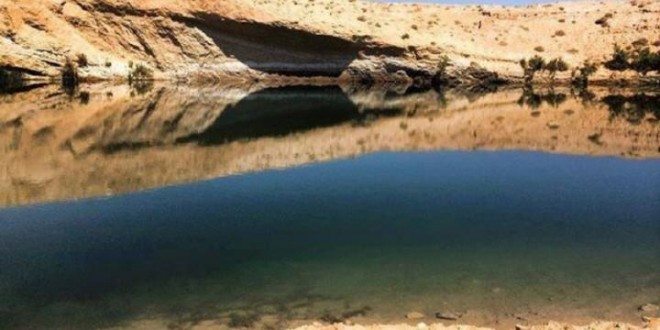 Gafsa Beach : 'Lake' appears in middle of Tunisian desert