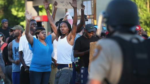 Missouri cops 'shoot second man' in city where teenager was killed