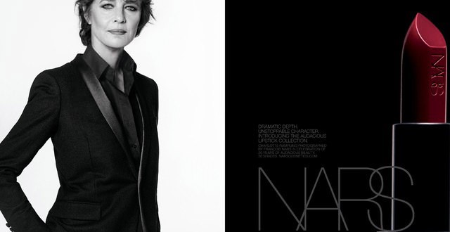 Rampling Stars in New Nars Lipstick Ad