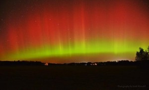 Aurora Borealis may be visible on Friday night