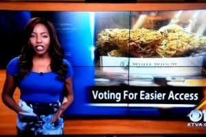 Charlo Greene : Reporter quits on air, reveals she owns cannabis club (Video)