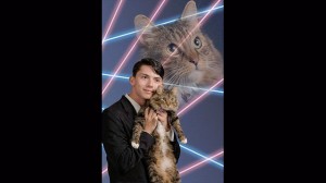 Draven Rodriguez : Student's weird cat yearbook photo bid