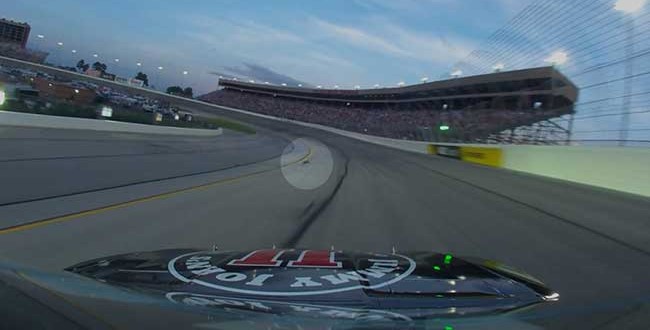 NASCAR driver nearly hits squirrel