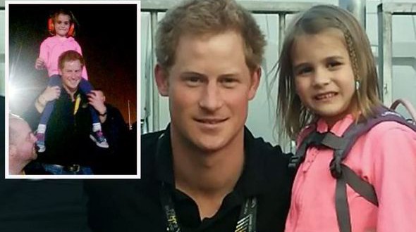 Prince Harry cheers up little girl with a dance at Invictus Games