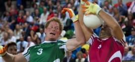 Prince Harry tries his hand at 'murderball'
