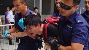 Students arrested in Hong Kong protests