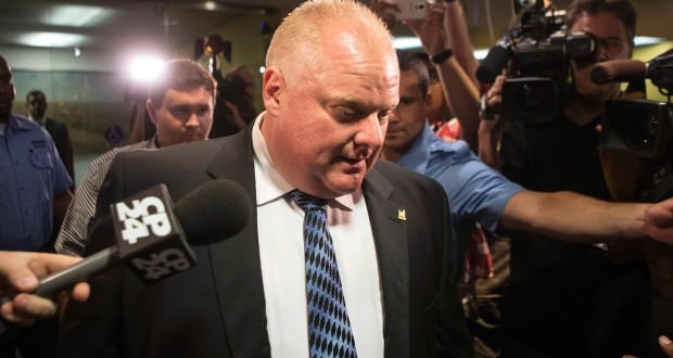 Toronto Mayor Rob Ford diagnosed with abdominal tumour