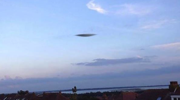 UFO spotted over Portsmouth (Photo)