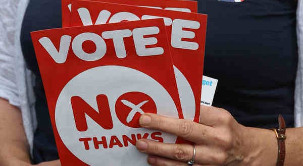 Why Scots voted 'No' to independence ?