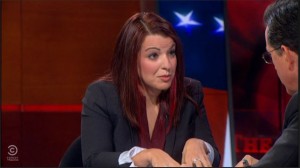 Anita Sarkeesian Schools Stephen Colbert on 'GamerGate' (Video)