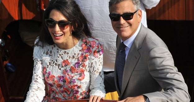 George Clooney And Amal Alamuddin's Wedding Celebrations Continue (Photos)