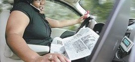 Home of distracted drivers, Allstate survey