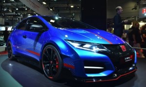 Honda Civic Type-R : Concept live on the Paris stand