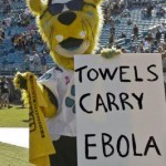 Jaguars Mascot Under Fire For Ebola Sign