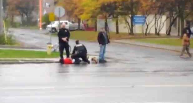 Man tasered and arrested on Bank Street (Video)