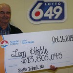 Nova Scotia lottery winner collects $13.8-million prize