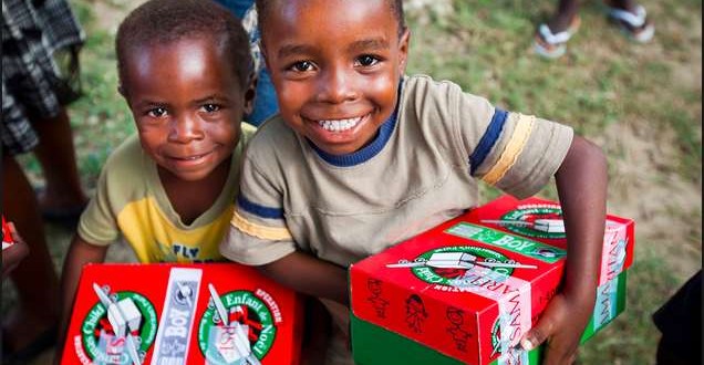 Operation Christmas Child fills boxes for children, Report