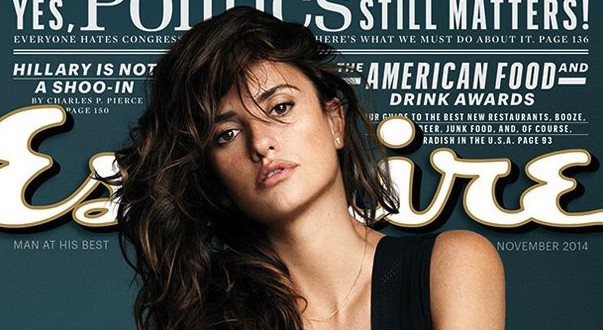 Esquire Mag : Penelope Cruz named ‘Sexiest Woman Alive’ (Photo)