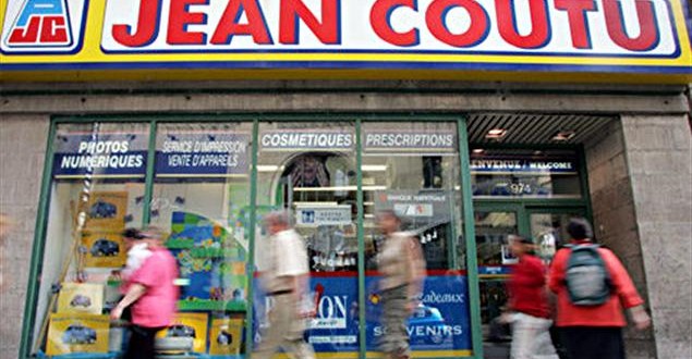 Pharmacy chain Jean Coutu's revenue rises on store additions, Report