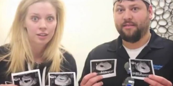 Utah Mom pregnant with rare two sets of identical twins (Video)