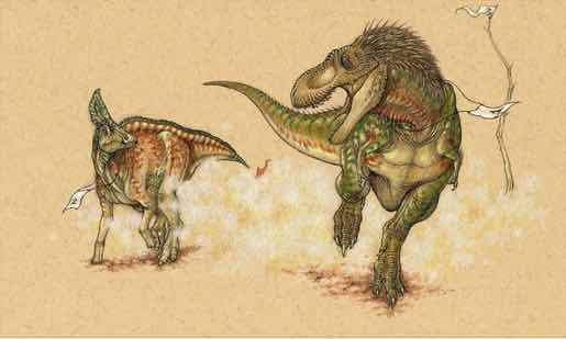 Dino Life-or-Death Chases Recreated, New Study