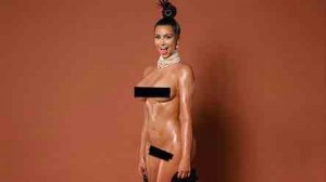 Kim Kardashian Bares All in Second Round : Star goes full frontal in second batch of photos