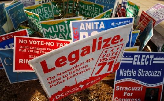 Marijuana Legalization : Oregon, DC voters OK use of pot
