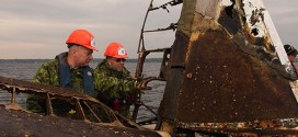 Nomad aircraft recovery underway