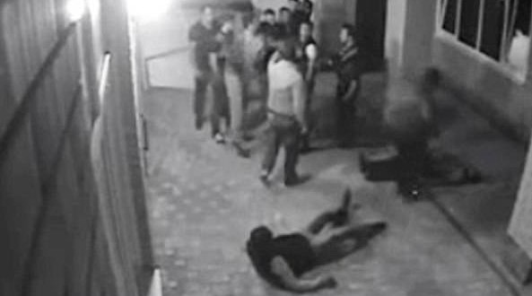 Russian Thugs Wrong Guy - Video : Russian Gang thugs paid price for picking on the wrong guy