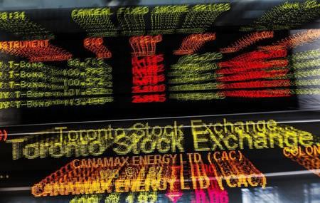 Toronto S&P/TSX index down 0.52 percent, Report