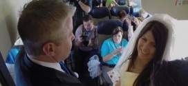 Wedding At 32,000 Feet : Couple Gets Married On Southwest Airlines Flight