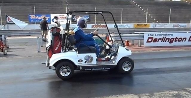 World's Fastest Golf Cart Zoom Off at 118 MPH (Video)