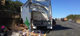 FedEx Truck Accident - Video: FedEx Truck Crashes In Georgia, Spilling Packages On Highway