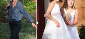 Katie Holmes, Suri Party Dress : Katie Holmes Escorts Daughter Suri Cruise To A Friend's Birthday Party