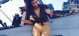 Kim Kardashian Visits Troops Gets Slammed : Star Gets Her Glam On To Meet The Troops