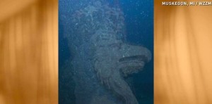 Le Griffon Shipwreck found - Video : Divers think they found elusive 'Le Griffon' shipwreck