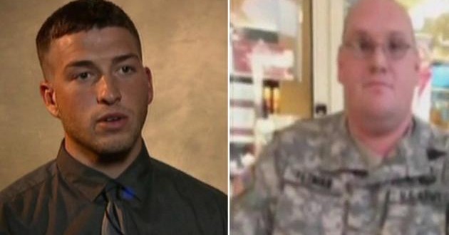 Ryan Berk, Sean Yetman Viral video shows fake soldier caught on Black Friday