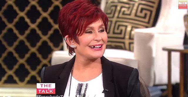 Sharon Osbourne Tooth Talk - Video : Star loses a pearly white LIVE on television filming The Talk
