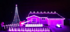 Star Wars Christmas Lights - Video : California Man's 'Star Wars' Christmas Light Display Goes Viral