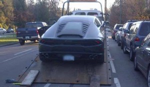 Vancouver police mock speeding Lamborghini driver by impounding $275000 car (Photo)