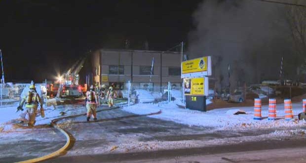 Arson suspected in St-Laurent fire : Police