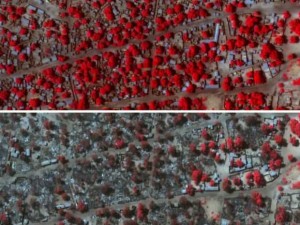 Boko Haram attack: Satellite images reveal scale of devastation to thousands of homes